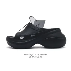 Balenciaga Mold Thong Sandals Women Summer Beach Slides