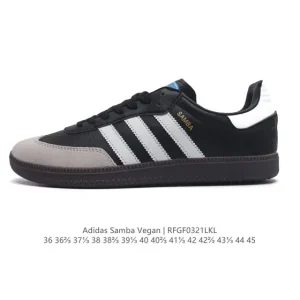 Adidas Samba Vegan Classic Sneakers Retro Football Style Shoes