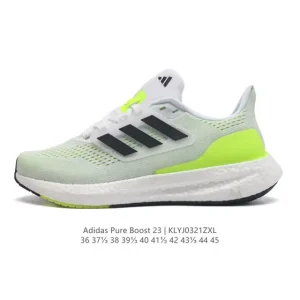 Adidas Pureboost 23W Lightweight Breathable Running Shoes with Boost Cushioning