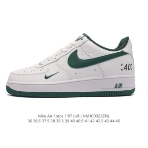 Nike Air Force 1 Low '07 40th Anniversary White Green
