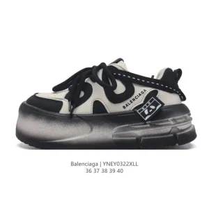 Balenciaga Women's Chunky Sole Platform Sneakers Fashion Shoes