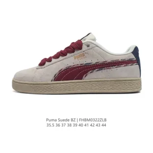 PUMA Suede Bz Fringe Low Top Retro Casual Shoes