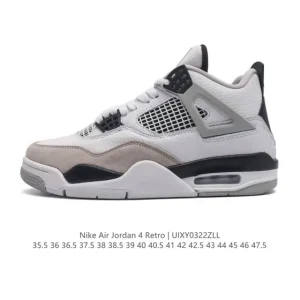 Jordan Air 4 Retro OG 'White Cement' Men's Basketball Shoes