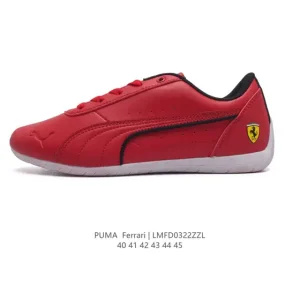 PUMA x Ferrari Men's Racing Sneakers - Classic Motorsport Style