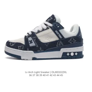 Louis Vuitton Trainer Sneaker Low Thick Sole Platform Fashion Shoes
