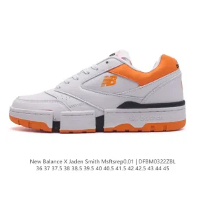 Jadensmithxnewbalance Msftsrep 0.01 Leather Low Top Sneakers Jaden Smith Collaboration