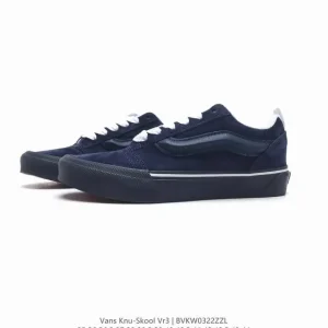 Vans Knu Skool VR3 LX 'Black White' Sneaker