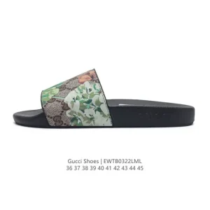 Gucci 24SS Summer Trendy 3D Print Slides - Unisex Casual Sandals