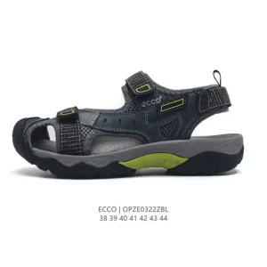 ECCO BIARRITZ Men's Adjustable Strap Sandals - Breathable Outdoor Lightweight Sandals