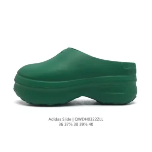 Adidas Women's Summer Beach Water-Ready Casual Slide Sandals with Thick Sole