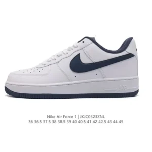 Nike Air Force 1 '07 Low Fv5948-101 White Leather Sneakers