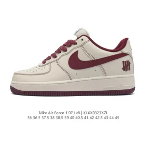 Nike Air Force 1 Low White Leather Sneakers
