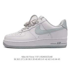 Nike Air Force 1 Low DH61-103 White Leather Casual Sneakers