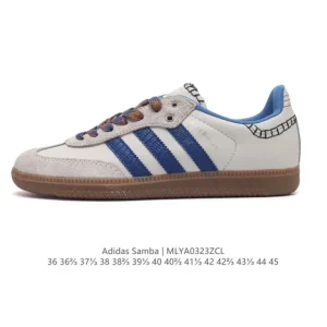 Adidas Samba OG Sporty & Rich Collaboration Leather Shoes