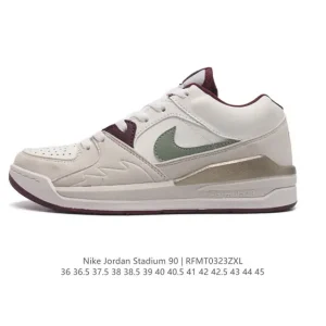 Jordan Stadium 90 Men's and Women's Basketball Shoes - Nike Air Cushioning