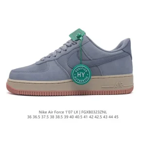Nike Air Force 1 Low '07 White Leather Sneakers