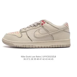 Nike SB Dunk Low DV0834-101 White Black Skate Shoes