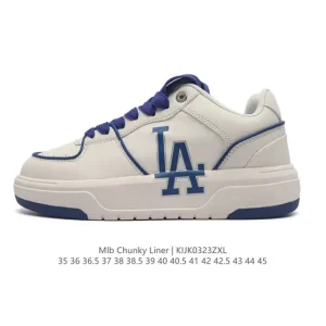 MLB Chunky Liner Mid Retro Streetwear Sneakers for Men and Women