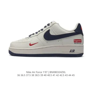 Nike Air Force 1 Low HD9888-003 White Leather Casual Sneakers
