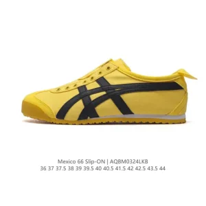 ASICS Onitsuka Tiger Mexico 66 Slip On Vintage Running Shoes