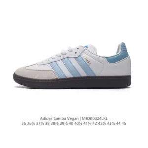 Adidas Samba Vegan Classic Sneakers Retro Training Shoes for Men and Women