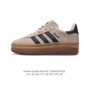 Adidas Gazelle Bold W Trainers - Low Cut Retro Sneakers