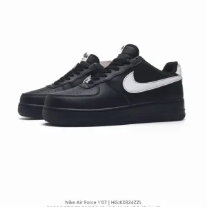 Nike Air Force 1 Low White Leather Casual Sneakers