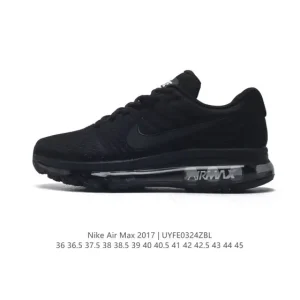 Nike Air Max 2017 Men's and Women's Running Shoes with Full-Length Air Cushion