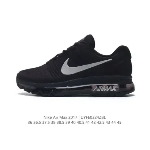 Nike Air Max 2017 Men's and Women's Running Shoes with Full-Length Air Cushion