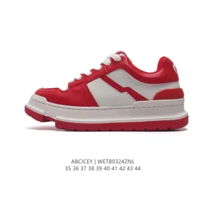 Abcicey Chinese Style Retro Thick Sole Platform Sneakers