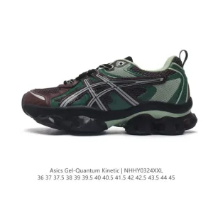 ASICS Gel-Quantum Kinetic Men's and Women's Retro Casual Sports Shoes Thick Sole Height Increase Dad Shoes