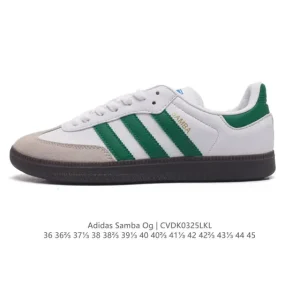 Adidas Samba OG Shoes Classic White Leather Sneakers