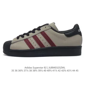 Adidas Superstar '82 Leather Shell Toe Sneakers