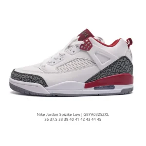 Nike Jordan Spizike Low Classic Elephant Print Retro Basketball Shoes