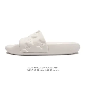 Louis Vuitton Monogram Waterfront Slide Sandals for Men and Women