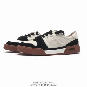 Fendi 2024 Spring Festival Retro Fashion Sneakers for Men and Women