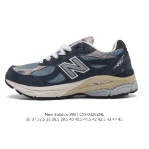 New Balance 990 Te3 Vintage Running Sneakers
