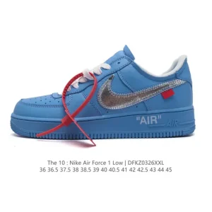 Nike Air Force 1 Low Leather White Sneakers