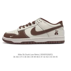 Nike Dunk Low Retro Leather Sneakers