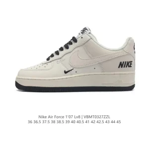 Nike Air Force 1 Low TV2308-257 White Leather Casual Sneakers