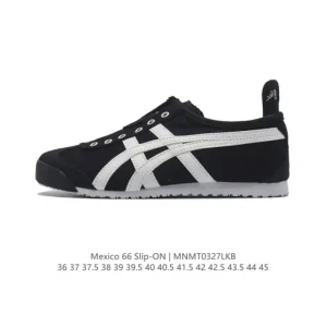 ASICS Onitsuka Tiger Mexico 66 Slip On Vintage Running Shoes