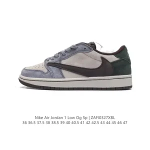 Nike Air Jordan 1 Low OG SP 'Military Blue' Reverse Swoosh