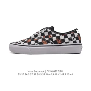Vans Authentic Checkerboard Classic Vulc Shoe