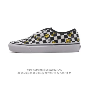 Vans Authentic Checkerboard Classic Vulc Shoe