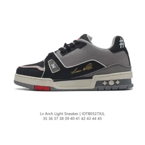 Louis Vuitton Trainer Sneaker Low Canvas Shoes