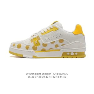 Louis Vuitton Trainer Sneaker Low Canvas Shoes