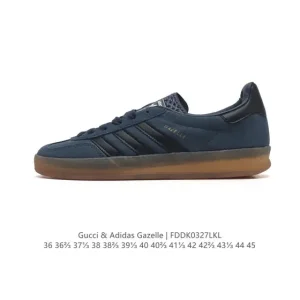Adidas Originals X Gucci Gazelle Retro Unisex Sneakers Collaboration