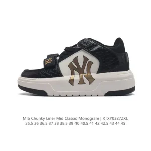 MLB Chunky Liner Mid Retro Streetwear Sneaker
