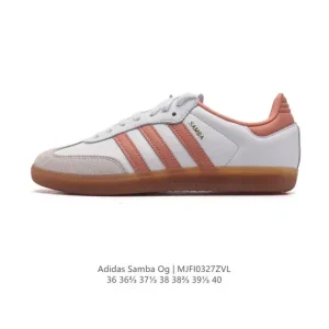 Adidas Sporty & Rich Samba OG Leather Sneakers for Women