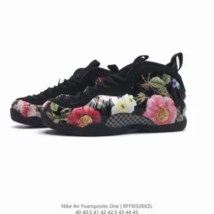 Nike Air Foamposite One Men's Basketball Shoes - Black/Anthracite (545420-009)